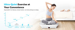 MERACH Vibration Plate Exercise Machine – Full Body Fitness & Weight Loss Platform