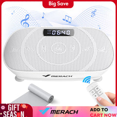 MERACH Vibration Plate Exercise Machine – Full Body Fitness & Weight Loss Platform