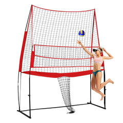 11x8FT Volleyball Rebounder Net – Adjustable Training & Practice Equipment