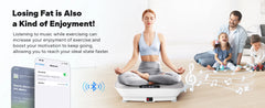 MERACH Vibration Plate Exercise Machine – Full Body Fitness & Weight Loss Platform