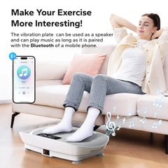 MERACH Vibration Plate Exercise Machine – Full Body Fitness & Weight Loss Platform