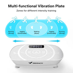 MERACH Vibration Plate Exercise Machine – Full Body Fitness & Weight Loss Platform