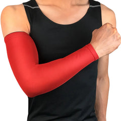 Sport Arm Compression Sleeve – UV Protection for Basketball, Cycling, Running, & More