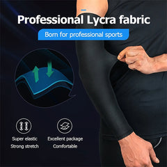 Sport Arm Compression Sleeve – UV Protection for Basketball, Cycling, Running, & More