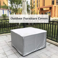 210D Heavy-Duty Waterproof Patio Cover – Rectangular Outdoor Furniture Protector
