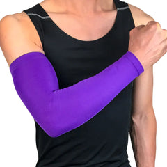 Sport Arm Compression Sleeve – UV Protection for Basketball, Cycling, Running, & More