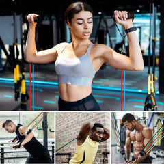 Workout Bar & Resistance Bands Set – Pilates & Home Strength Training Kit