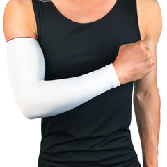 Sport Arm Compression Sleeve – UV Protection for Basketball, Cycling, Running, & More