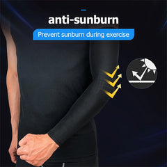Sport Arm Compression Sleeve – UV Protection for Basketball, Cycling, Running, & More