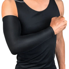 Sport Arm Compression Sleeve – UV Protection for Basketball, Cycling, Running, & More