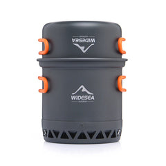 Widesea Camping Cookware Set – 1.3L & 2.3L Pot and Kettle Outdoor Cooking Kit