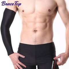 Sport Arm Compression Sleeve – UV Protection for Basketball, Cycling, Running, & More