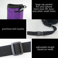 Waterproof Chalk Bag – Magnesia Sack for Climbing, Bouldering & Weight Lifting