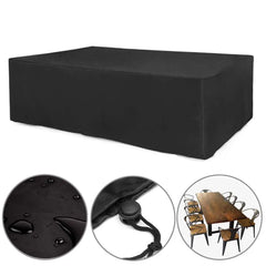 210D Heavy-Duty Waterproof Patio Cover – Rectangular Outdoor Furniture Protector