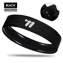 WEST BIKING Moisture-Wicking Elastic Sport Headband – Breathable Sweatband for Gym, Running, Cycling