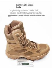 Men’s Tactical Field Boots – Lightweight, Non-Slip Outdoor Footwear