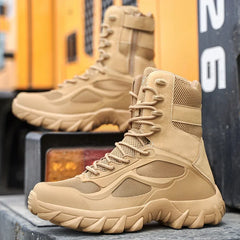 Men’s Tactical Field Boots – Lightweight, Non-Slip Outdoor Footwear