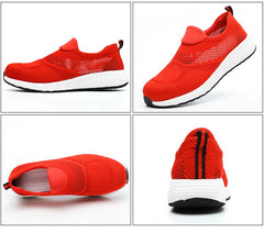 Lightweight Steel Toe Work Sneakers – Breathable Safety Shoes for Men & Women