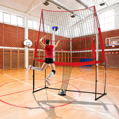 11x8FT Volleyball Rebounder Net – Adjustable Training & Practice Equipment