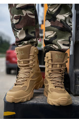 Men’s Tactical Field Boots – Lightweight, Non-Slip Outdoor Footwear