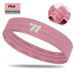 WEST BIKING Moisture-Wicking Elastic Sport Headband – Breathable Sweatband for Gym, Running, Cycling