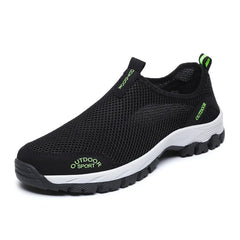 Oulylan Lightweight Men Casual Shoes Breathable Slip on Male Sneakers Anti-slip Men's Flats Outdoor Walking Shoes Size 39-49