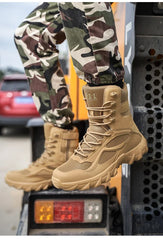 Men’s Tactical Field Boots – Lightweight, Non-Slip Outdoor Footwear