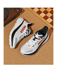 Men’s Carbon Plate Running Shoes – Lightweight Air Cushion Athletic Sneakers
