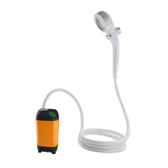 Portable Camping Shower – IPX7 Waterproof Electric Pump with Digital Display