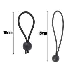 Elastic Bungee Ball Cords – Heavy Duty Tarp Tie Downs for Outdoor Use