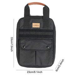 Camping Cooking Utensils Set Bag with Handle Camping Tool Storage Bag for Knife Fork Spoon for Outdoor Barbecue Camping Cooking