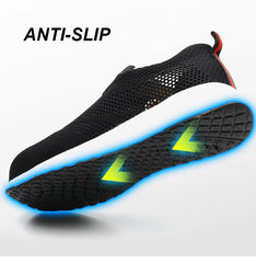 Lightweight Steel Toe Work Sneakers – Breathable Safety Shoes for Men & Women
