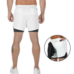 Men’s MMA Boxing Compression Set – Quick-Dry T-Shirt & Shorts 2PCS