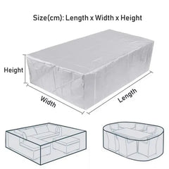 Waterproof Outdoor Furniture Covers – 90 Sizes for Patio Sets & Chairs