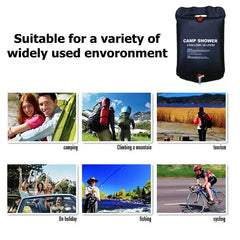 20/40L Solar Shower Bag – Foldable Outdoor Water Bag for Camping & Bathing