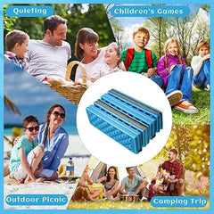 6-Fold Honeycomb Massage Mat – Foldable XPE Camping & Picnic Cushion