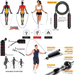 360lbs Resistance Band Set – Full-Body Workout Kit for Home Gym