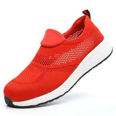 Lightweight Steel Toe Work Sneakers – Breathable Safety Shoes for Men & Women