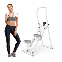 Compact Folding Stair Stepper – Full-Body Home Cardio Machine