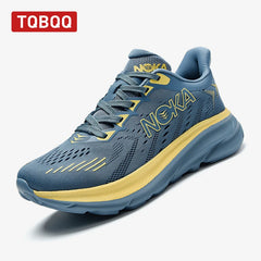 Men’s Carbon Plate Running Shoes – Lightweight Air Cushion Athletic Sneakers
