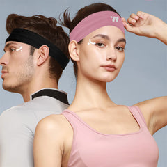WEST BIKING Moisture-Wicking Elastic Sport Headband – Breathable Sweatband for Gym, Running, Cycling