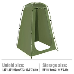 Westtune Portable Privacy Shower Tent – Waterproof Changing Room Shelter for Camping, Hiking, Beach, Toilet & Outdoor Shower