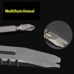 NEW mini Titanium alloy pry bar outdoor EDC multifunctional pry bar bottle opener screwdriver survival tool pry bar Sofirn ifa