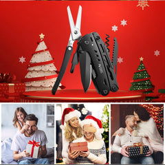 Stainless Steel Folding Multi-Tool – Pliers, Screwdriver & Pocket Knife