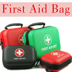 Waterproof PU First Aid Bag – Empty Medical Organizer for Travel, Camping & Emergency Use