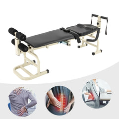 Multifunctional Body Stretcher Fitness Equipment Medical Spinal Traction Lumbar Spine Keyboard Protrusion Corrector Yoga Bed