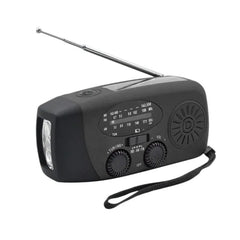 Multifunctional Emergency Radio – Hand Crank, Solar, Power Bank, NOAA/FM/AM