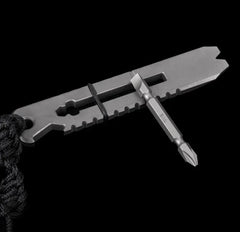 NEW mini Titanium alloy pry bar outdoor EDC multifunctional pry bar bottle opener screwdriver survival tool pry bar Sofirn ifa