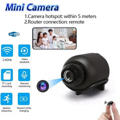 X5 Mini 1080P WiFi Camera – Portable Night Vision Surveillance Cam