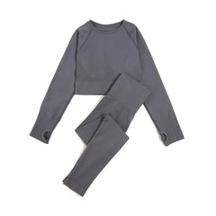 WAREBALL Seamless Women’s Yoga Set – 2/3/4 Piece Gym Outfit